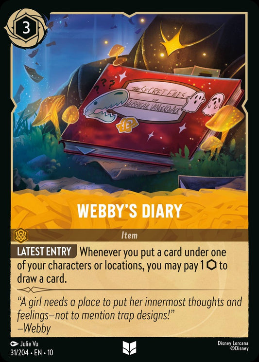 031/204·EN·10: Webby's Diary