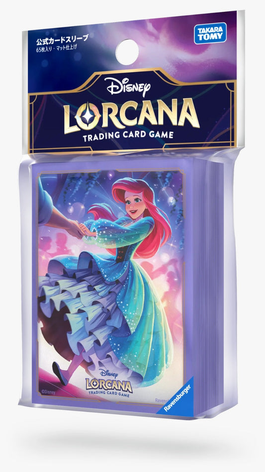 Sleeves Set 14 Hyperia City Sleeves (Ariel) (Japanese Version) | Disney Lorcana by Ravensburger Card Sleeves