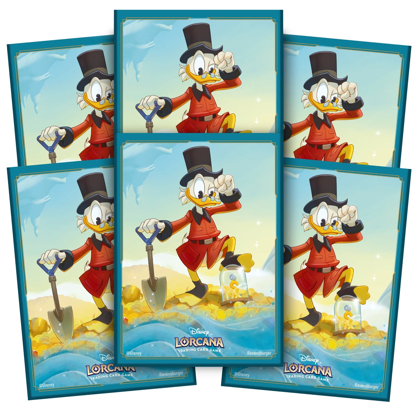 Sleeves Set 3 - Sleeves - SCROOGE MCDUCK | Disney Lorcana by Ravensburger Card Sleeves