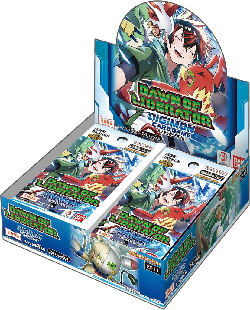 Digimon Generation　未開封3Box EX-11] DIGIMON CARD GAME EXTRA BOOSTER DAWN OF LIBERATOR [EX11