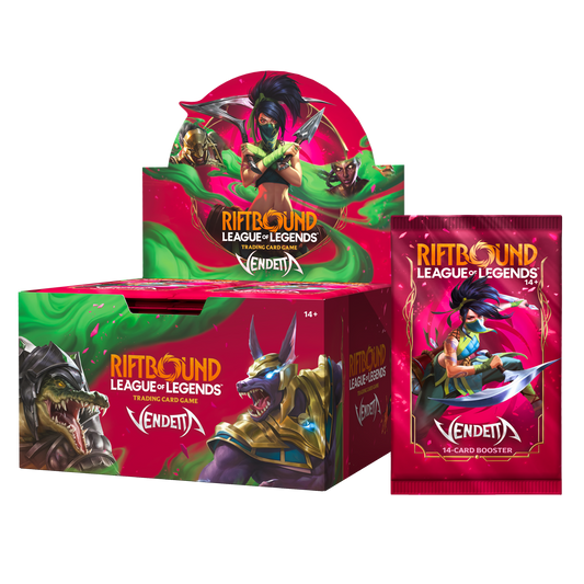 Set 4 - Vendetta | 符文戰場 Riftbound 英文補充包盒 & 整箱