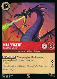 4/P3-EN-9: Maleficent - Monstrous Dragon