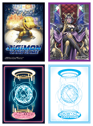 digimon card game official card sleeves 01 Digimon Card Game Official Card