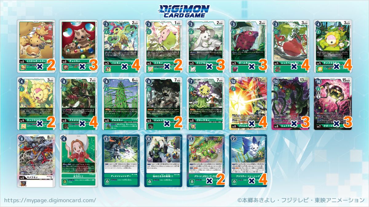 Bloomlordmon/Quartzmon deck 花騎晶界牌組(updated)(進階版)