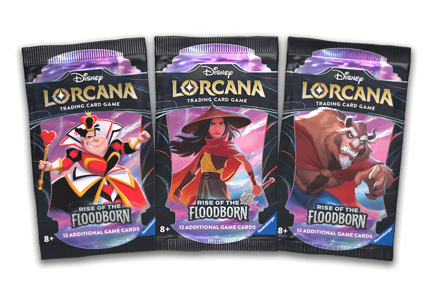 Set 2 Rise of the Floodborn | Disney Lorcana by Ravensburger ENGLISH Booster Pack Box Case