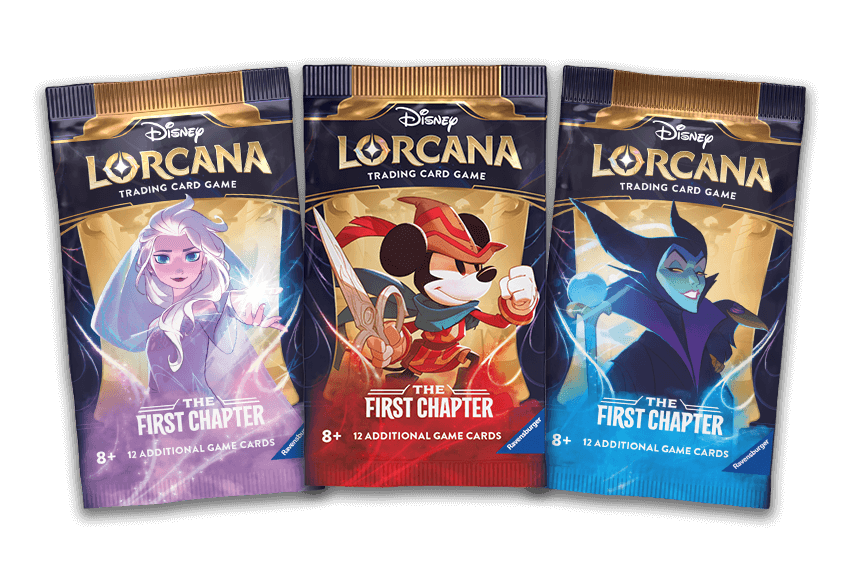 Set 1 The First Chapter | Disney Lorcana by Ravensburger ENGLISH Booster Pack Box Case
