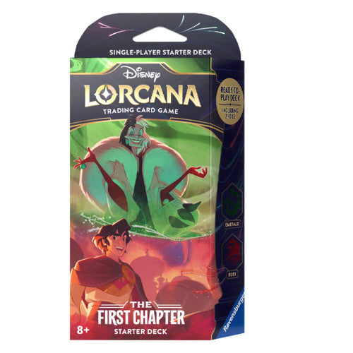 Set 1 The First Chapter | Disney Lorcana by Ravensburger ENGLISH Starter Deck