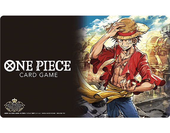 One Piece Asia Championship 2022 Set - Luffy (Box and Playmat) One Piece亞洲錦標賽套裝2022 - 路飛 (牌墊加盒)