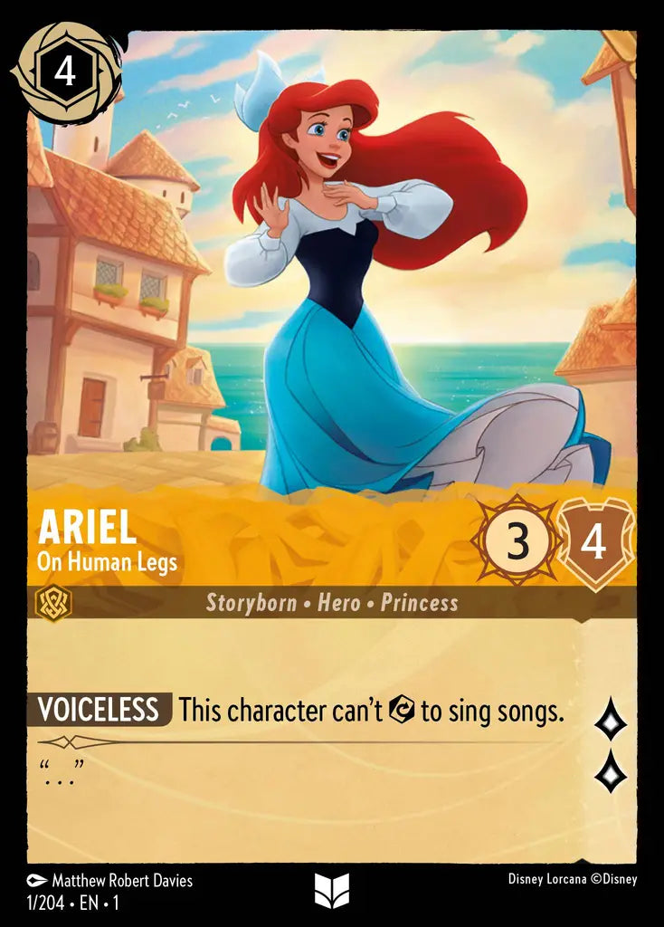 001/204-EN-1: Ariel - On Human Legs