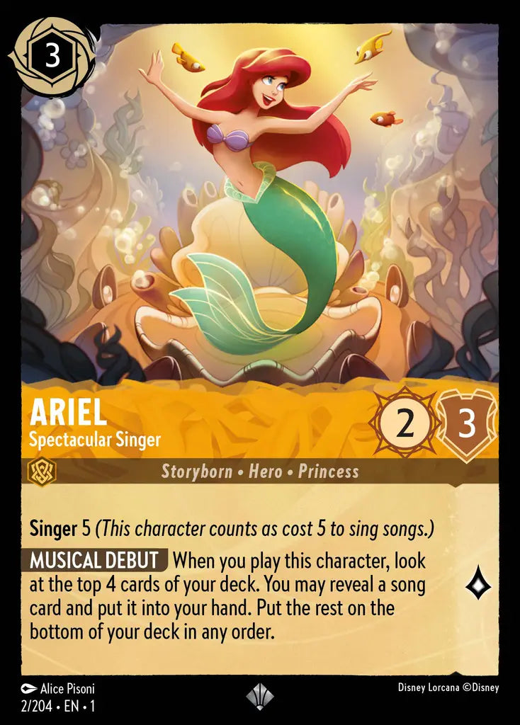 002/204-EN-1: Ariel - Spectacular Singer