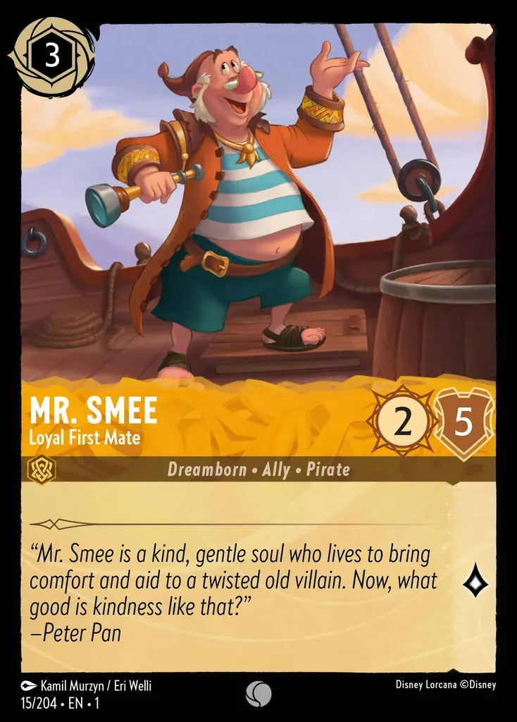 015/204-EN-1: Mr. Smee - Loyal First Mate