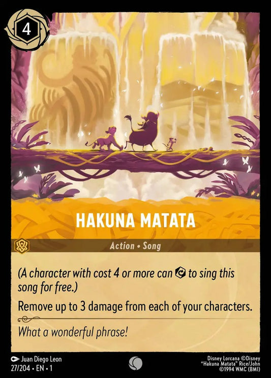 027/204-EN-1: Hakuna Matata