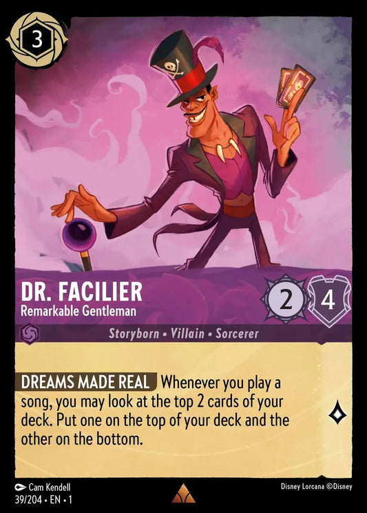 039/204-EN-1: Dr. Facilier - Remarkable Gentleman