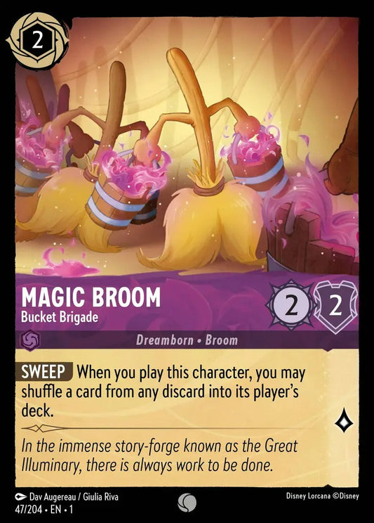 047/204-EN-1: Magic Broom - Bucket Brigade