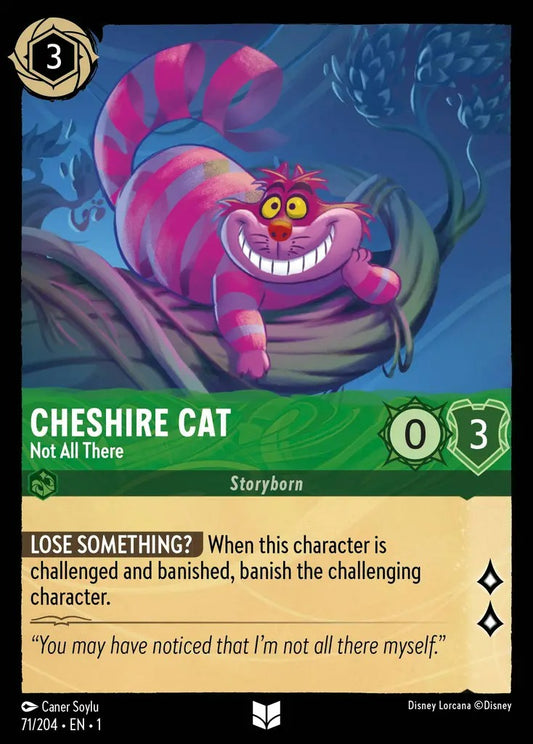071/204-EN-1: Cheshire Cat - Not All There