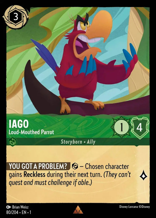 080/204-EN-1: Iago - Loud-Mouthed Parrot