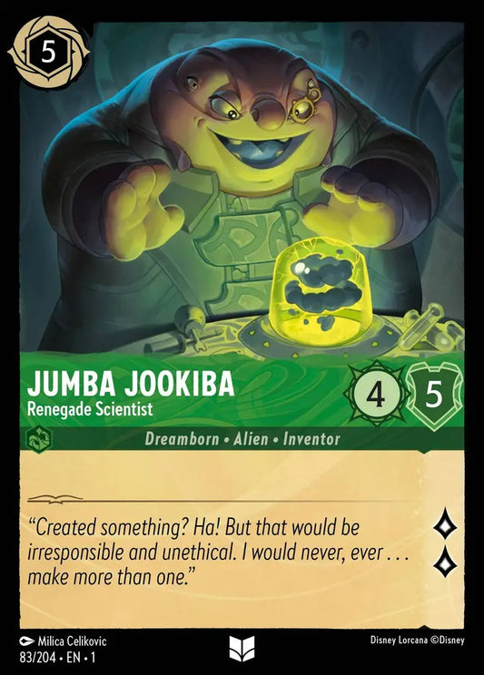 083/204-EN-1: Jumba Jookiba - Renegade Scientist