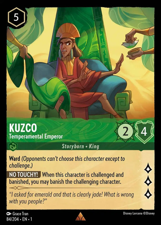 084/204-EN-1: Kuzco - Temperamental Emperor