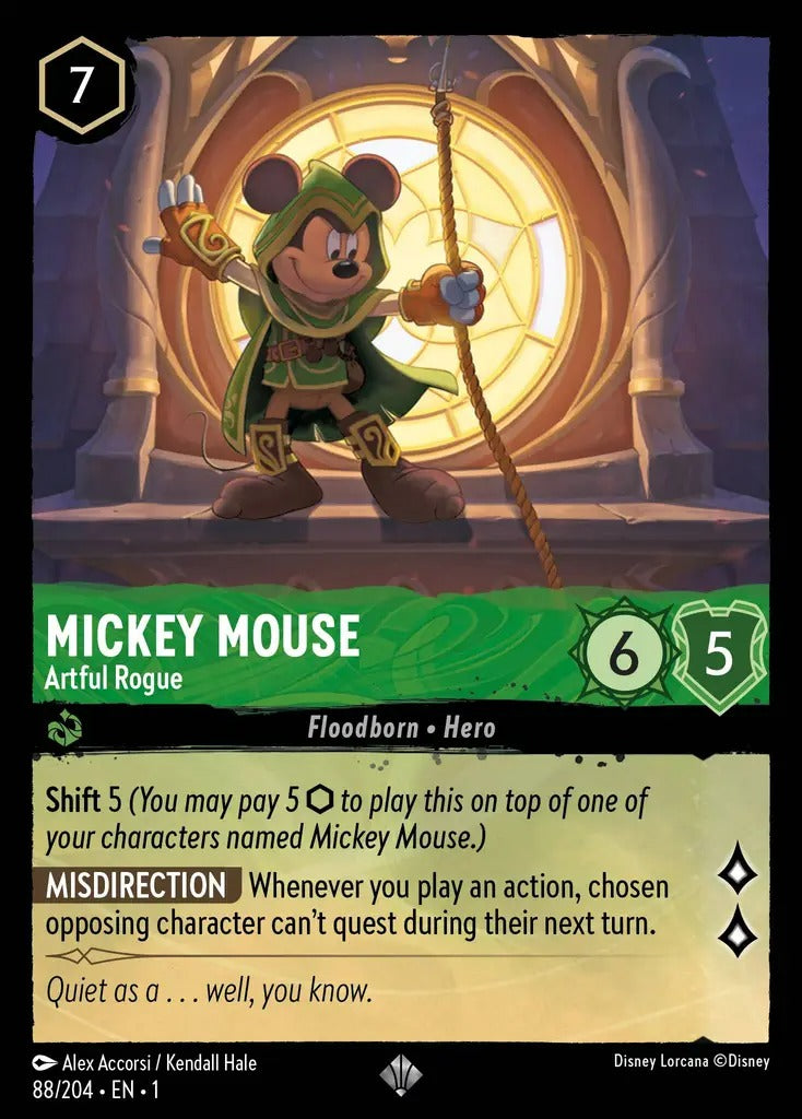 088/204-EN-1: Mickey Mouse - Artful Rogue