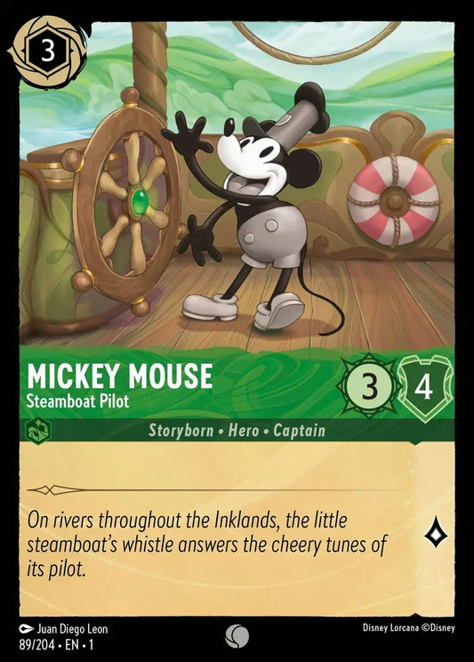 089/204-EN-1: Mickey Mouse - Steamboat Pilot
