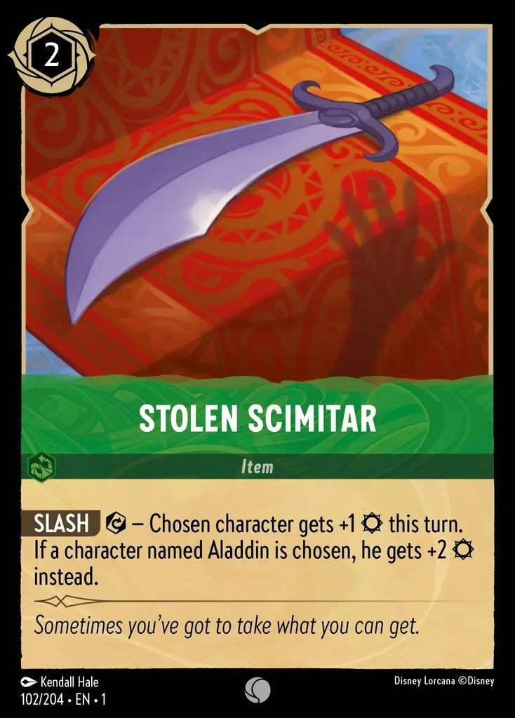 102/204-EN-1: Stolen Scimitar