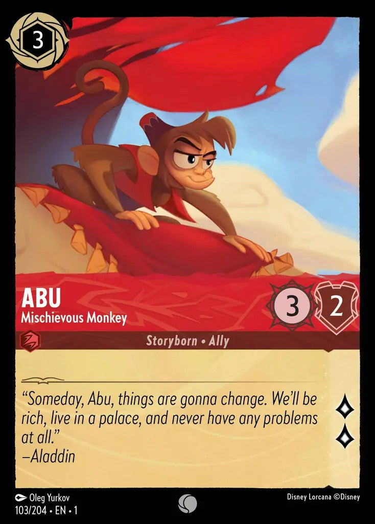 103/204-EN-1: Abu - Mischievous Monkey