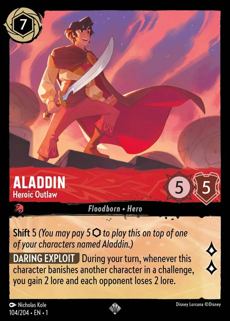 104/204-EN-1: Aladdin - Heroic Outlaw