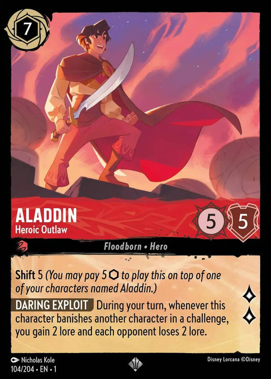 104/204-EN-1: Aladdin - Heroic Outlaw