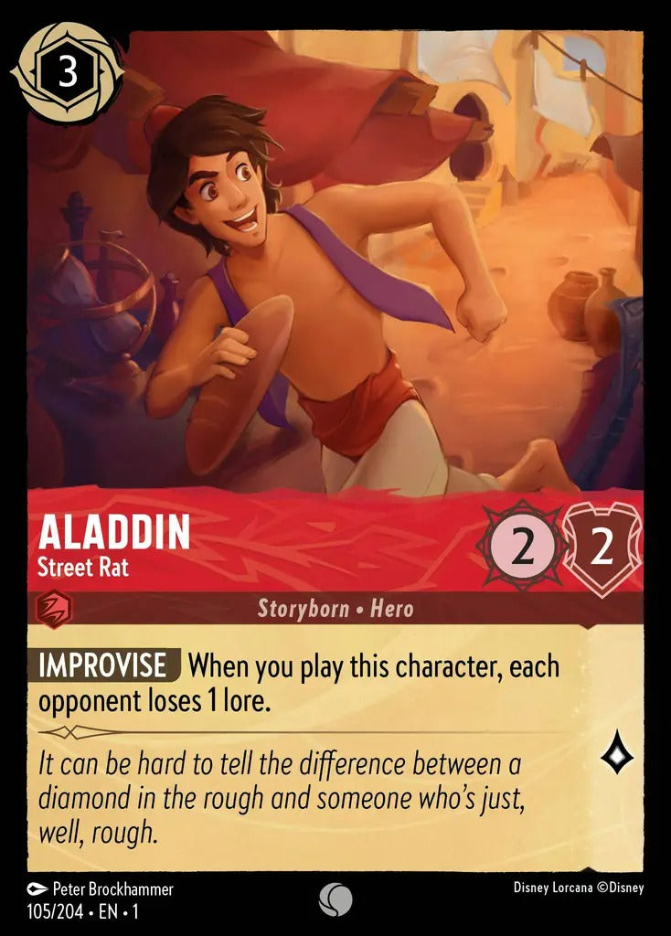 105/204-EN-1: Aladdin - Street Rat