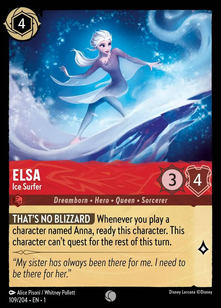 109/204-EN-1: Elsa - Ice Surfer