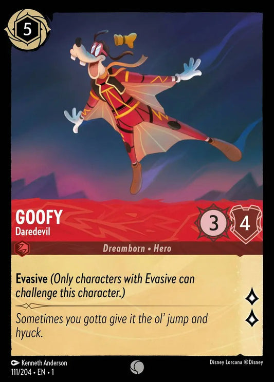 111/204-EN-1: Goofy - Daredevil