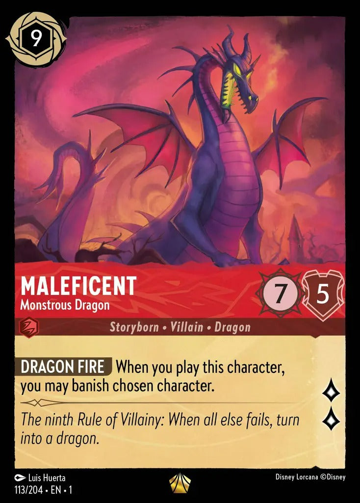 113/204-EN-1: Maleficent - Monstrous Dragon