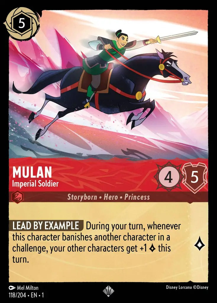 118/204-EN-1: Mulan - Imperial Soldier
