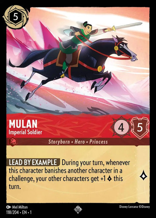 118/204-EN-1: Mulan - Imperial Soldier