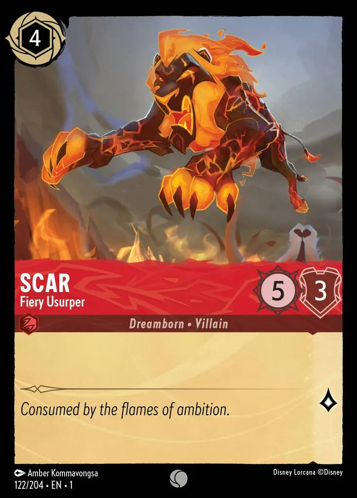 122/204-EN-1: Scar - Fiery Usurper