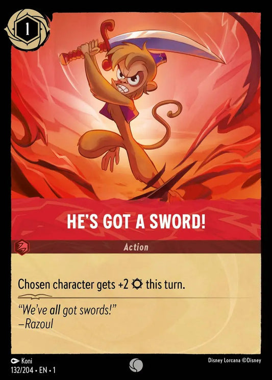 132/204-EN-1: Hes Got a Sword!