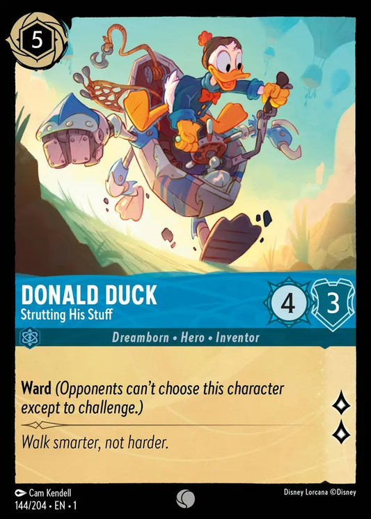 144/204-EN-1: Donald Duck - Strutting His Stuff