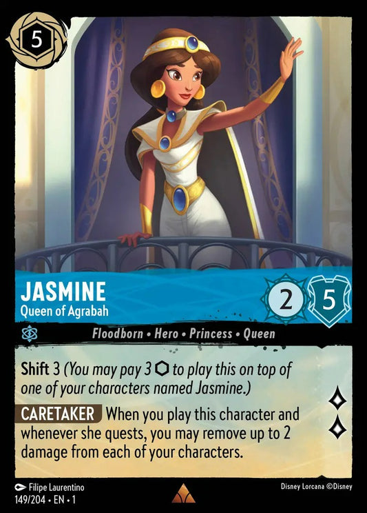 149/204-EN-1: Jasmine - Queen of Agrabah
