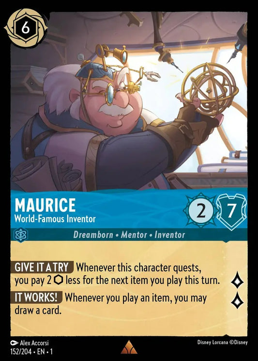 152/204-EN-1: Maurice - World-Famous Inventor