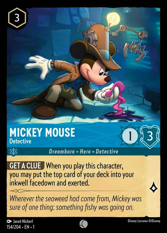 154/204-EN-1: Mickey Mouse - Detective