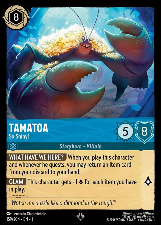 159/204-EN-1: Tamatoa - So Shiny!
