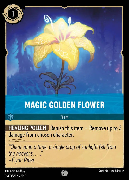 169/204-EN-1: Magic Golden Flower