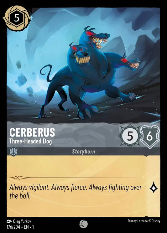 176/204-EN-1: Cerberus - Three-Headed Dog