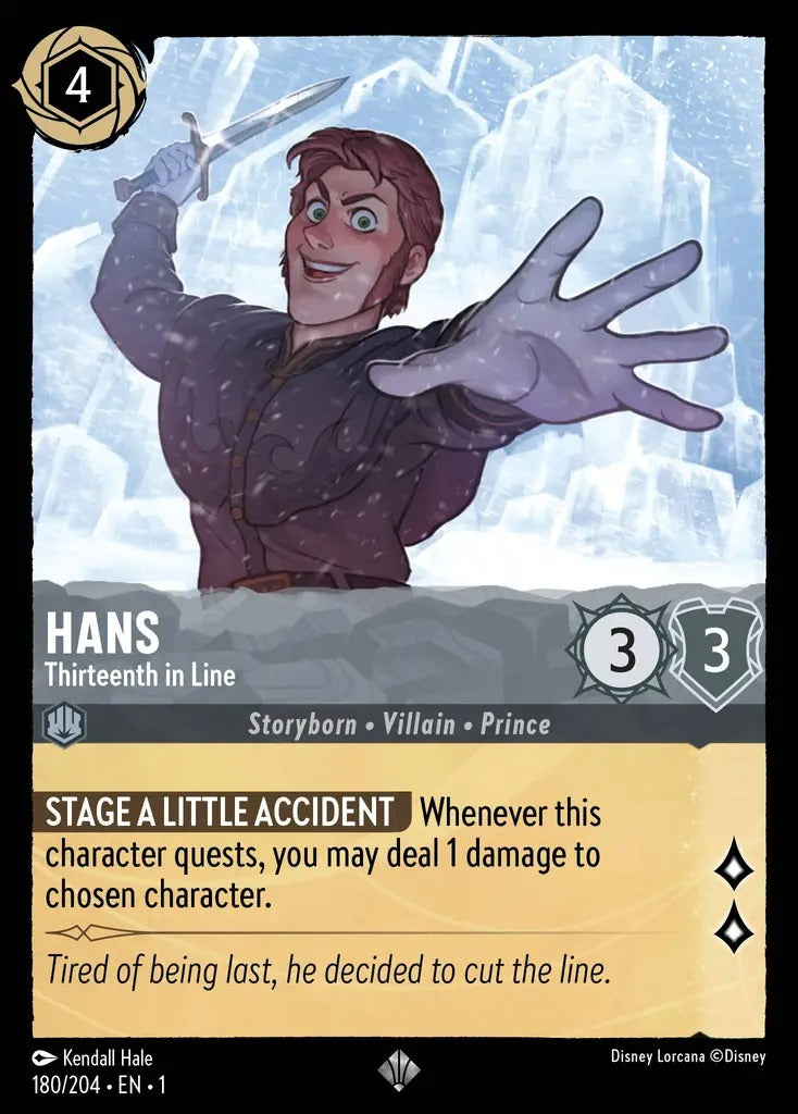 180/204-EN-1: Hans - Thirteenth in Line