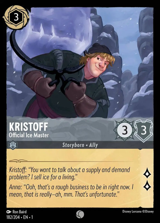 182/204-EN-1: Kristoff - Official Ice Master