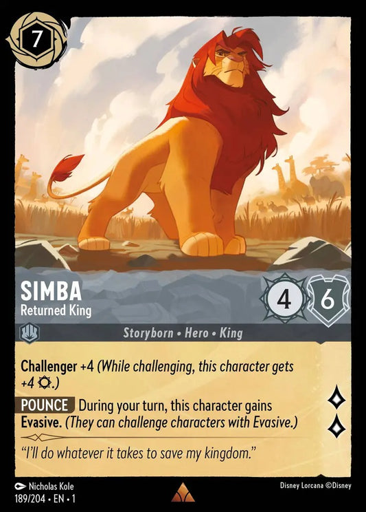 189/204-EN-1: Simba - Returned King