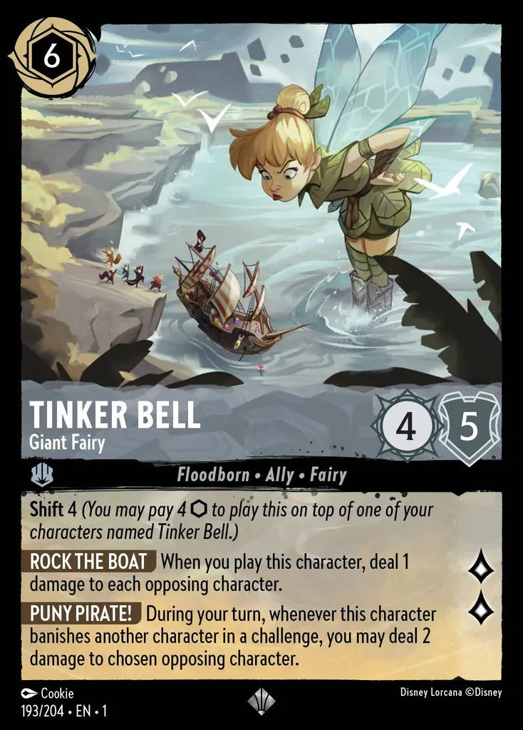 193/204-EN-1: Tinker Bell - Giant Fairy