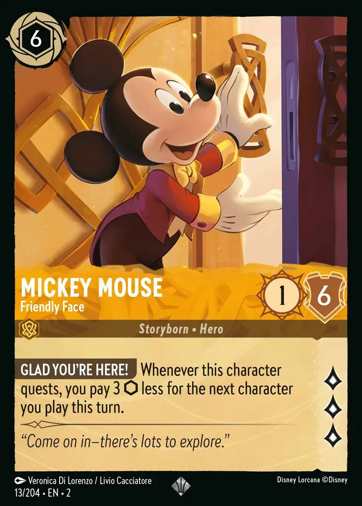 013/204-EN-2: Mickey Mouse - Friendly Face