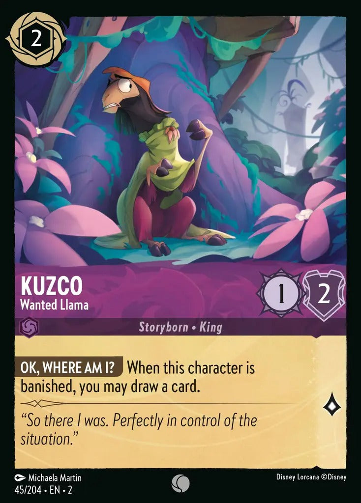 045/204-EN-2: Kuzco - Wanted Llama