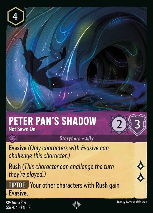 055/204-EN-2: Peter Pans Shadow - Not Sewn On